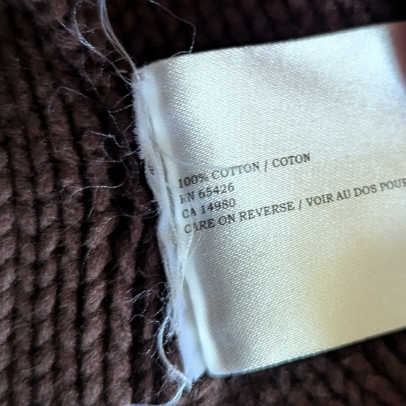 Chunky Chocolate brown sweater - Picture 4 of 6